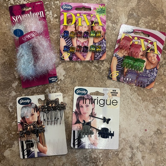 1990s Goody Hair accessories 🌸 dead stock Seventeen & Goody - Picture 1 of 5